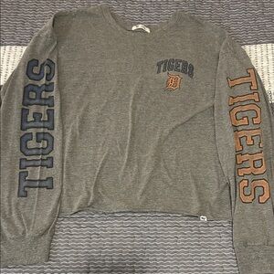 Crop Longsleeve Detroit Tigers Sweatshirt